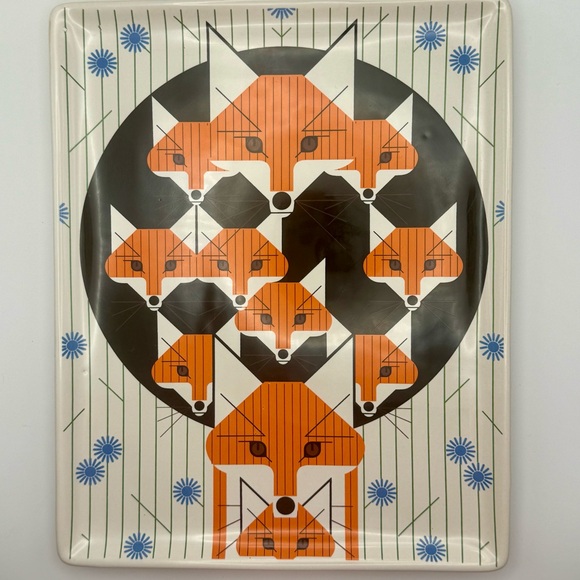 West Elm Other - Charley Harper West Elm Foxsimilies Fox Tray MCM